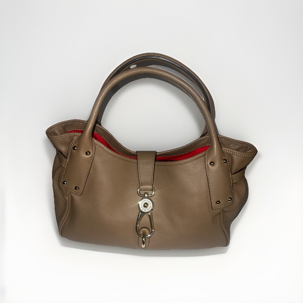 Dooney & Bourke Bag Beige Corporate Office Everyday Elegance Quiet Luxury - Picture 14 of 15